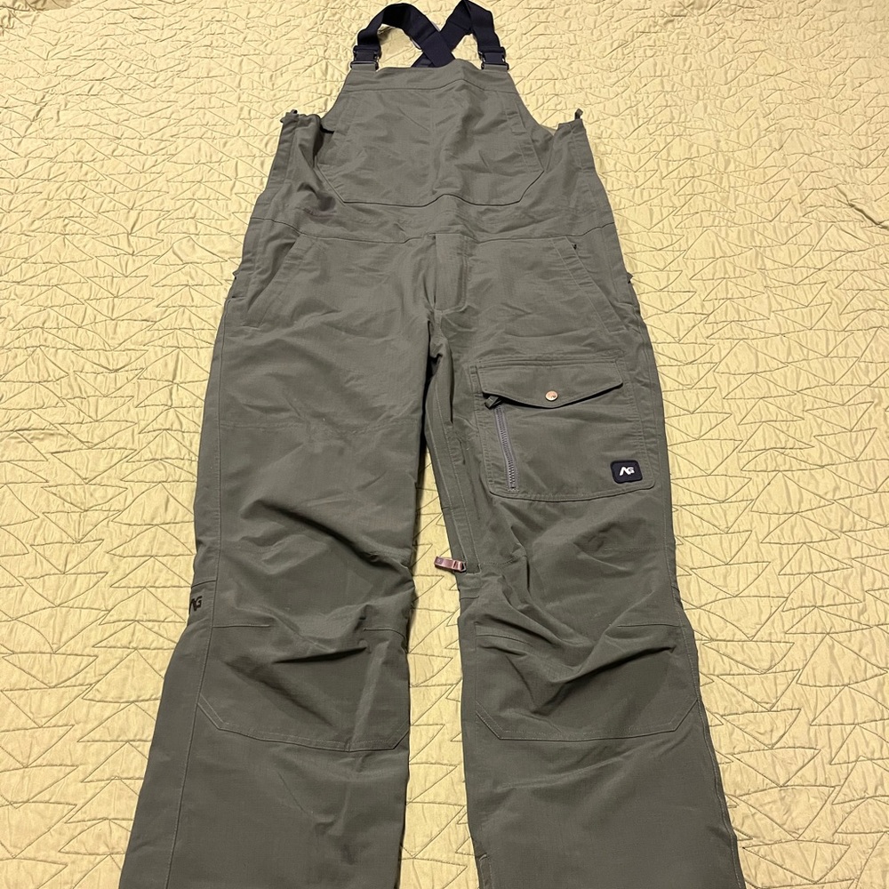 Burton Analog mens snow bibs Large